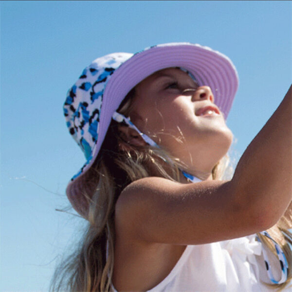 Girls Reversible Hat - Seabrooke - Image 3