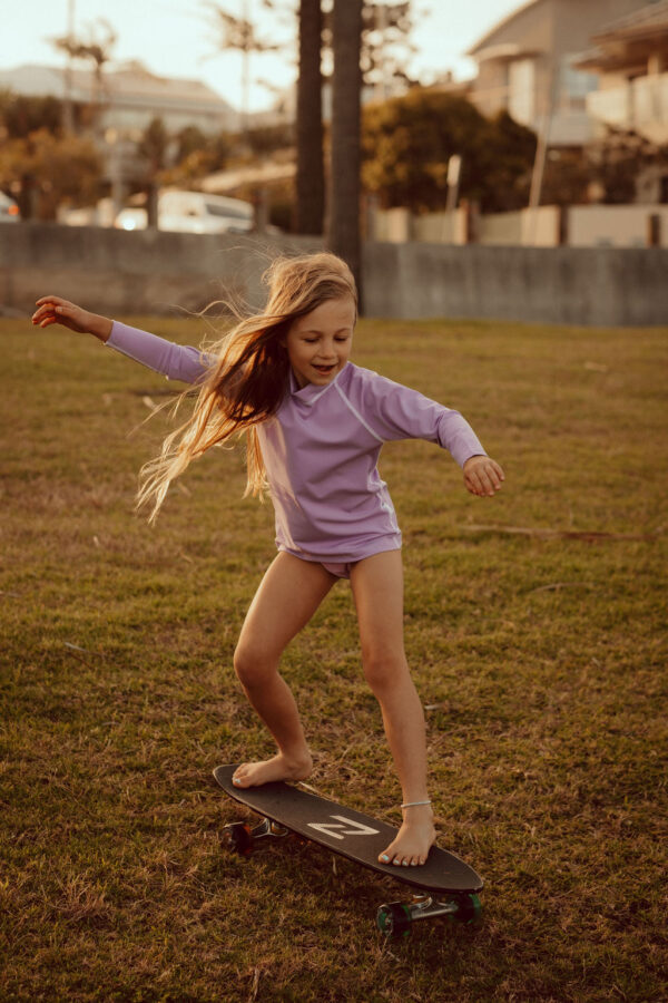 Lavender | Long Sleeve Rashie - Image 3