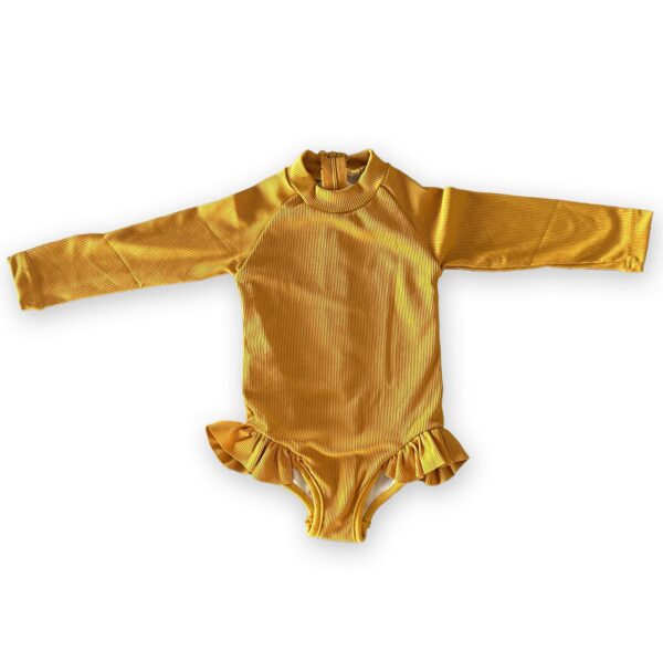 Sunflower | Girls Long Sleeve Swimsuit - Image 5