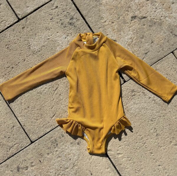 Sunflower | Girls Long Sleeve Swimsuit - Image 4