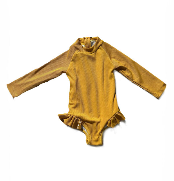 Sunflower | Girls Long Sleeve Swimsuit
