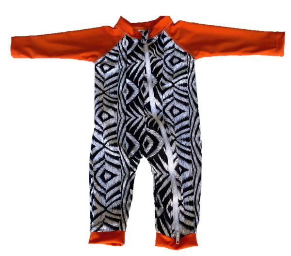Fijian Fire | 2 way Zip-Ease Swimsuit