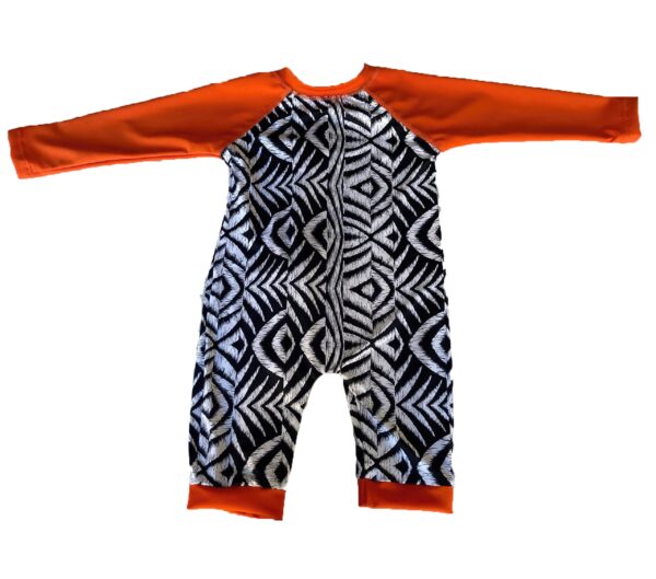 Fijian Fire | Short 2 way Zip-Ease Swimsuit - Image 3